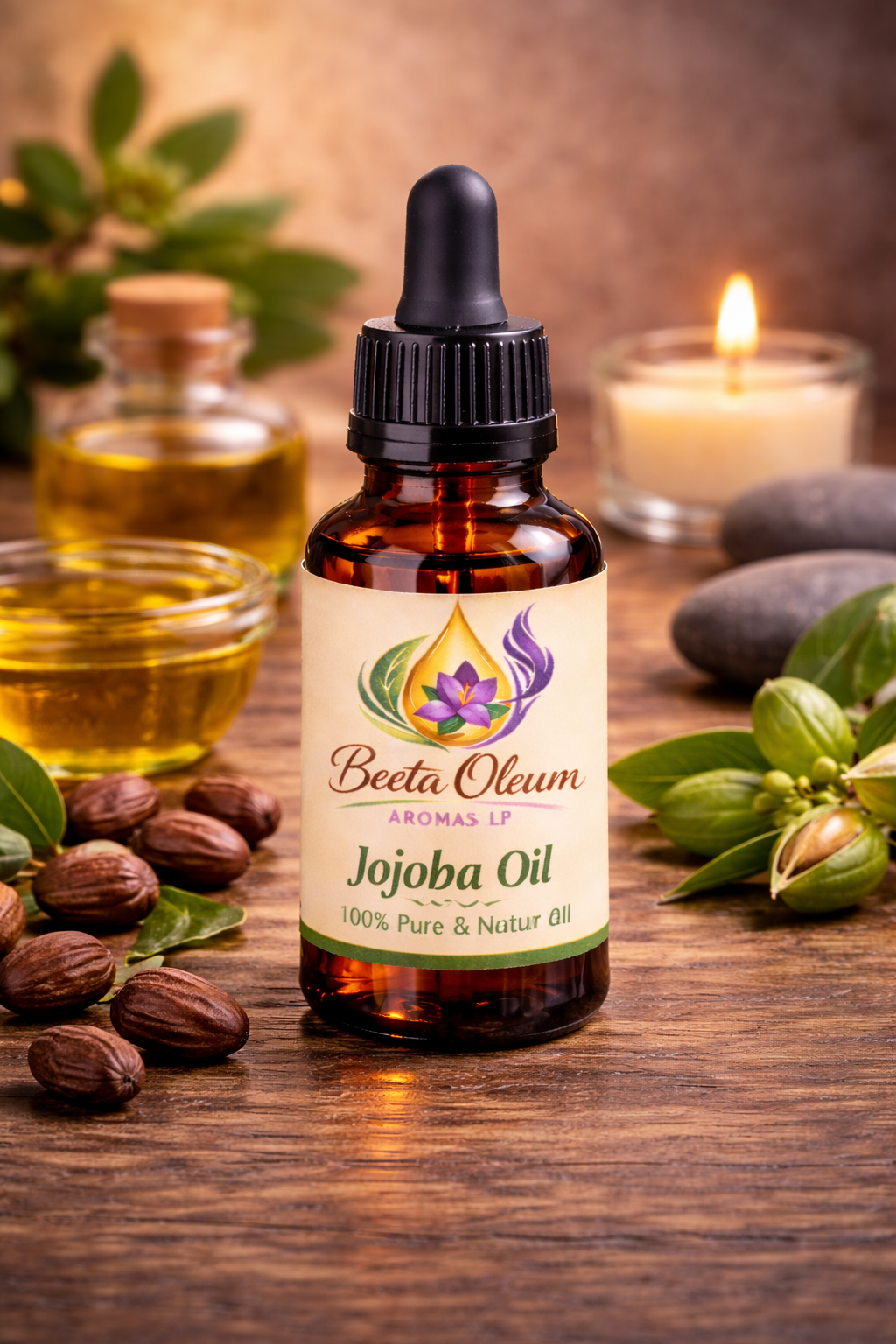 Jojoba Oil Bottle